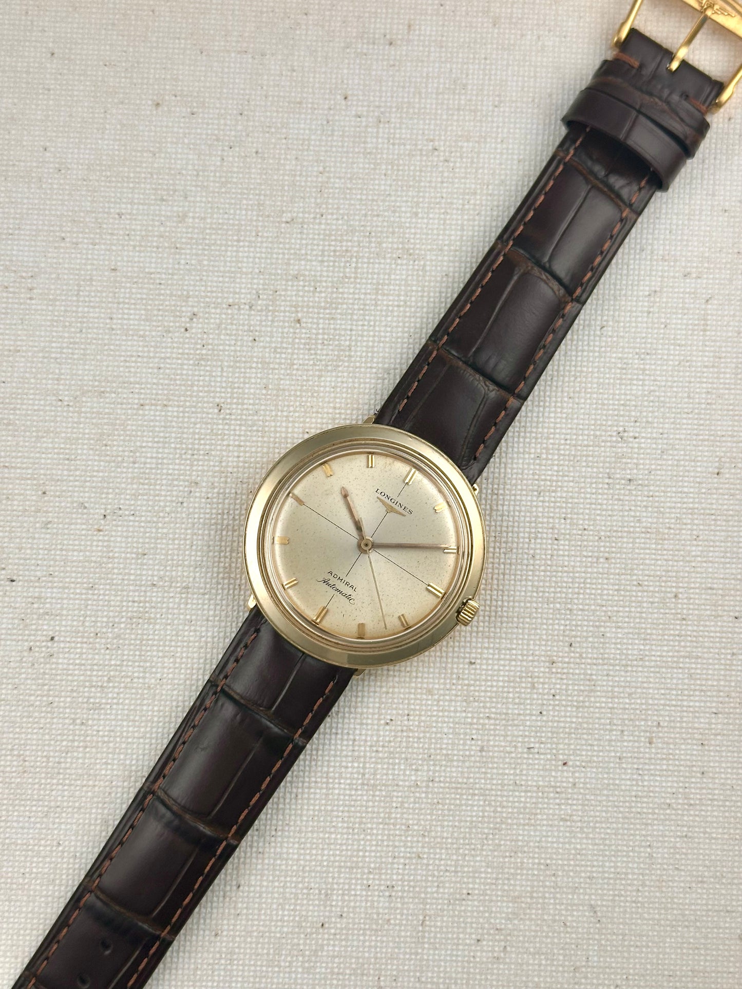 Longines 14k Gold Admiral 1200 Vintage
