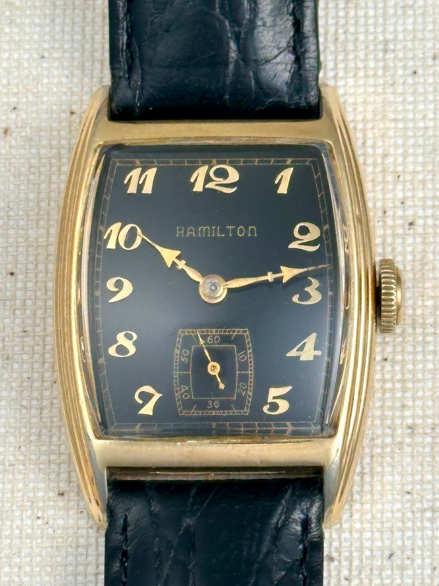 Hamilton Black Dial Stunner Vintage