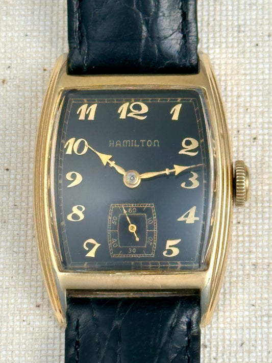 Hamilton Black Dial Stunner Vintage