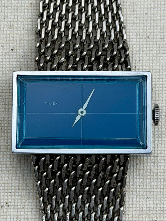 Timex Blue Block Vintage