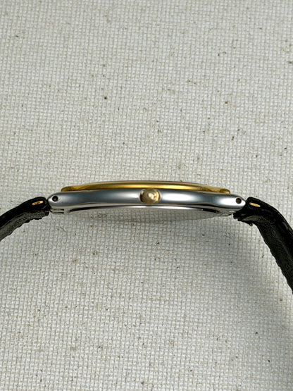 Omega 18k Bezel Quartz Vintage