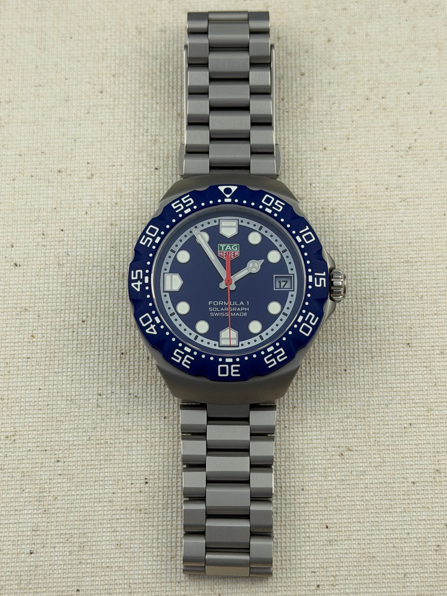 TAG Heuer Formula 1 Solargraph Full Set