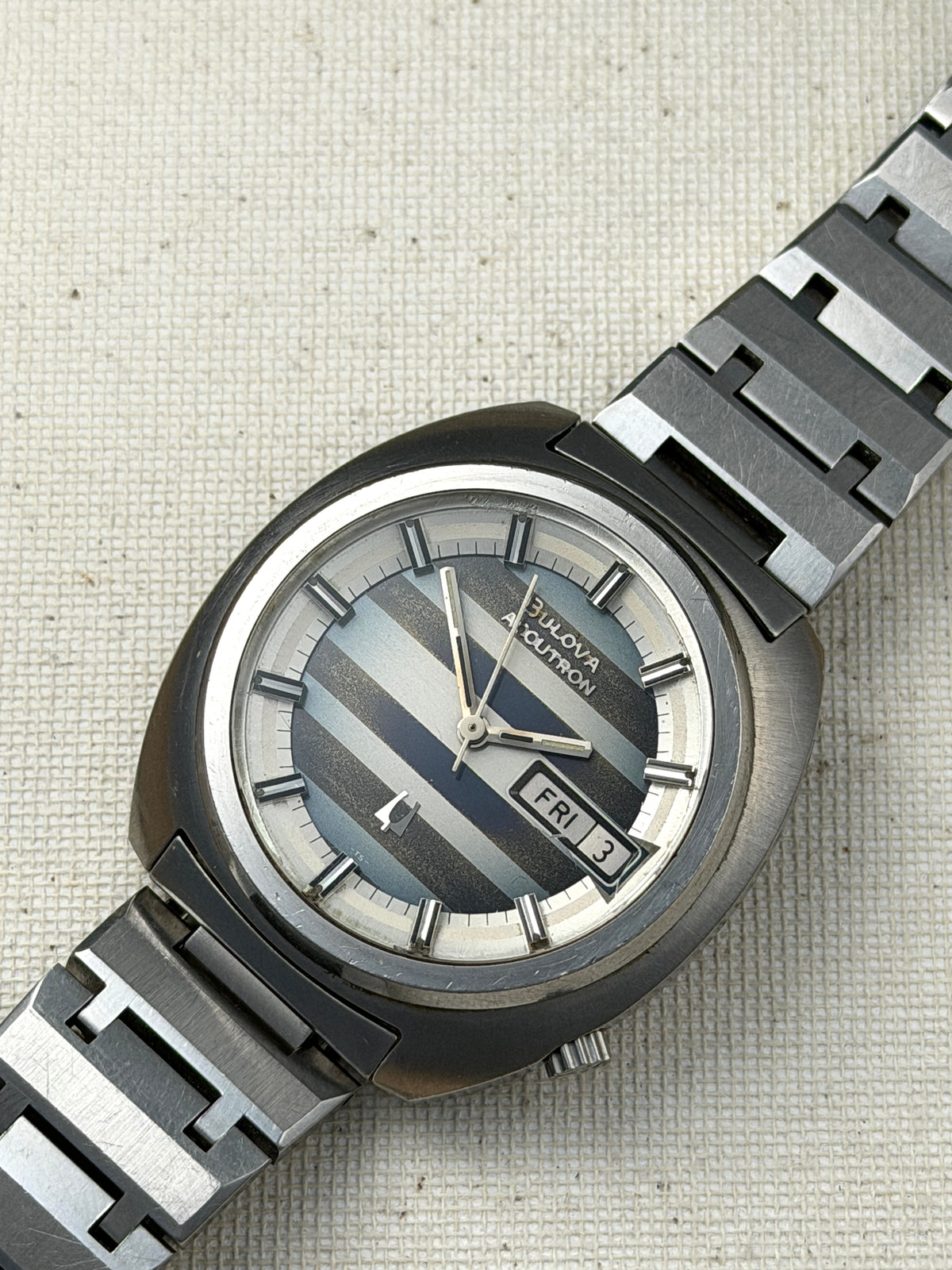 Accutron Zebra Day Date Vintage