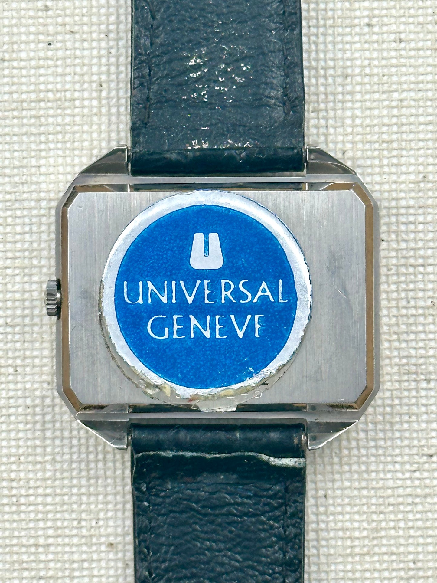 Universal Geneve Blue Vintage
