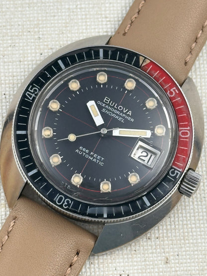 Bulova Oceanographer Snorkel Devil Diver Vintage