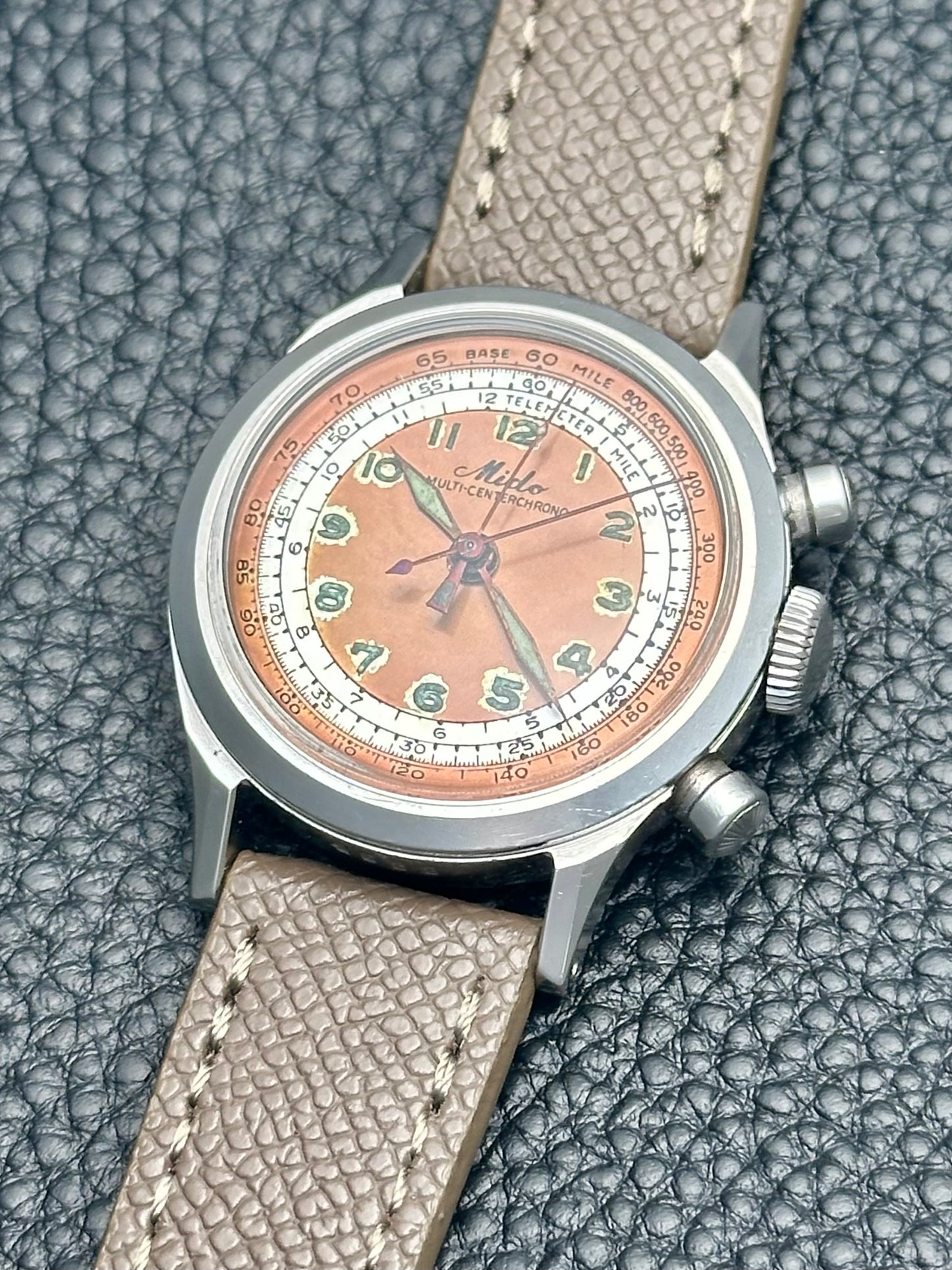 Mido Multicenterchrono Copper Dial Vintage