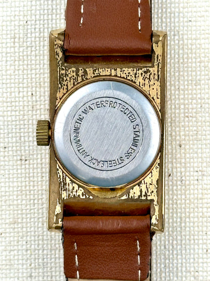 Royce Elegant Black Dial Vintage