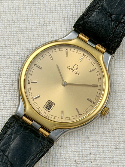 Omega 18k Bezel Quartz Vintage