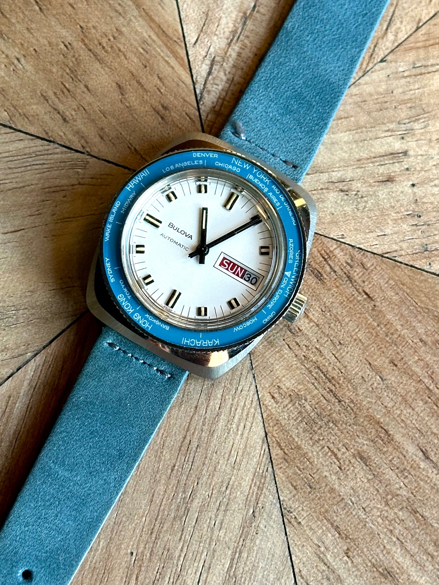 Bulova Skystar Worldtimer Vintage