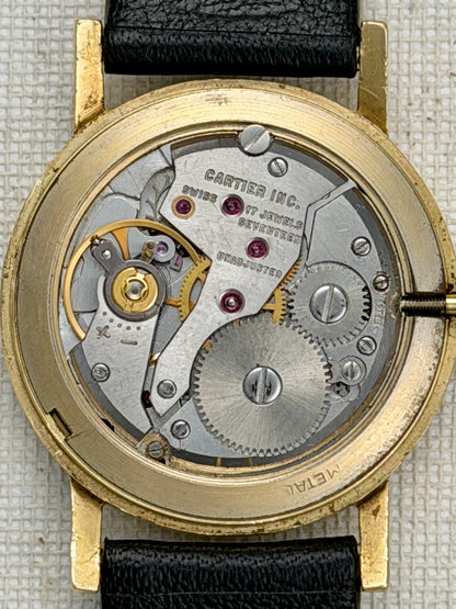 Cartier 18k Gold "Pre-Ronde" Vintage