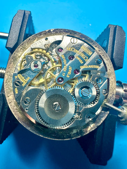 LeCoultre Fancy Lugs 18k Vintage