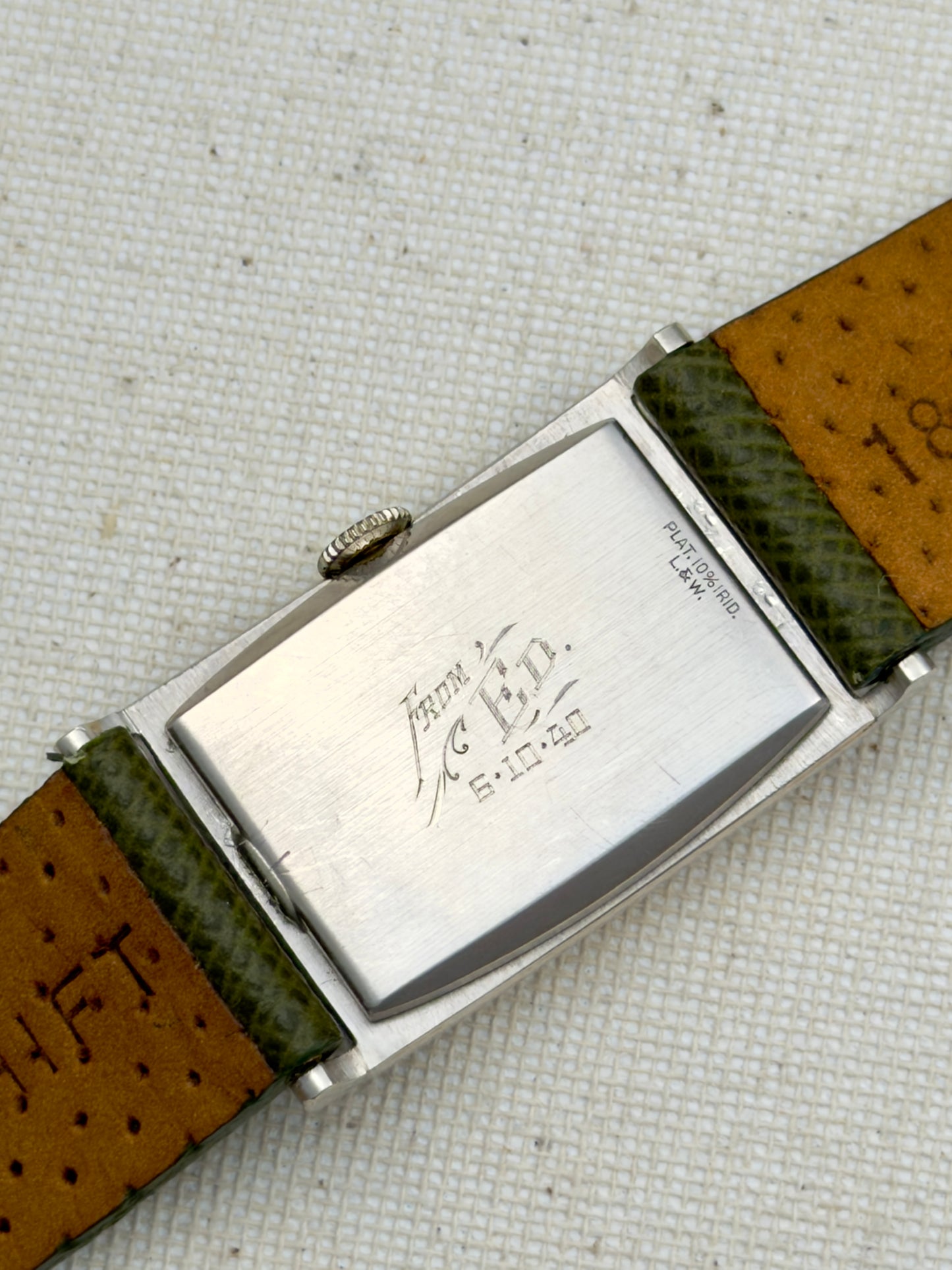 Hamilton Rutledge Platinum Vintage