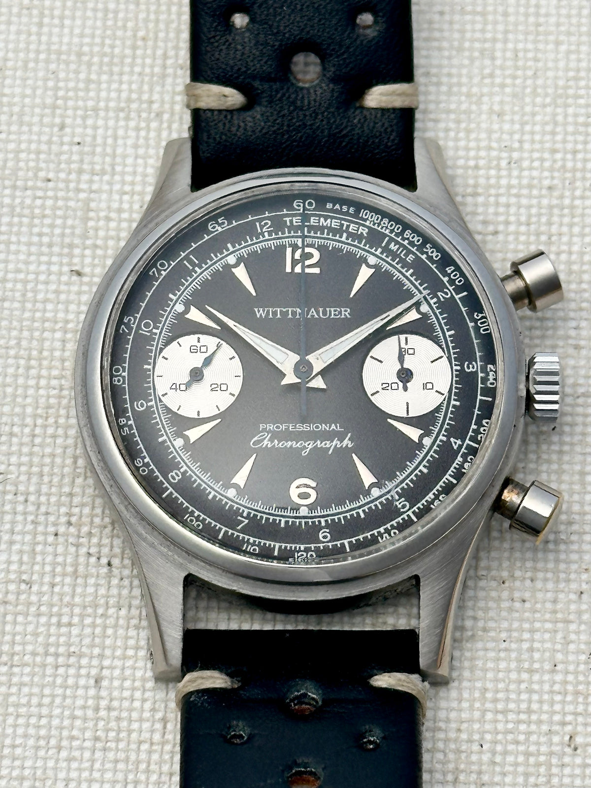 Wittnauer Professional Chronograph w/ Box Vintage