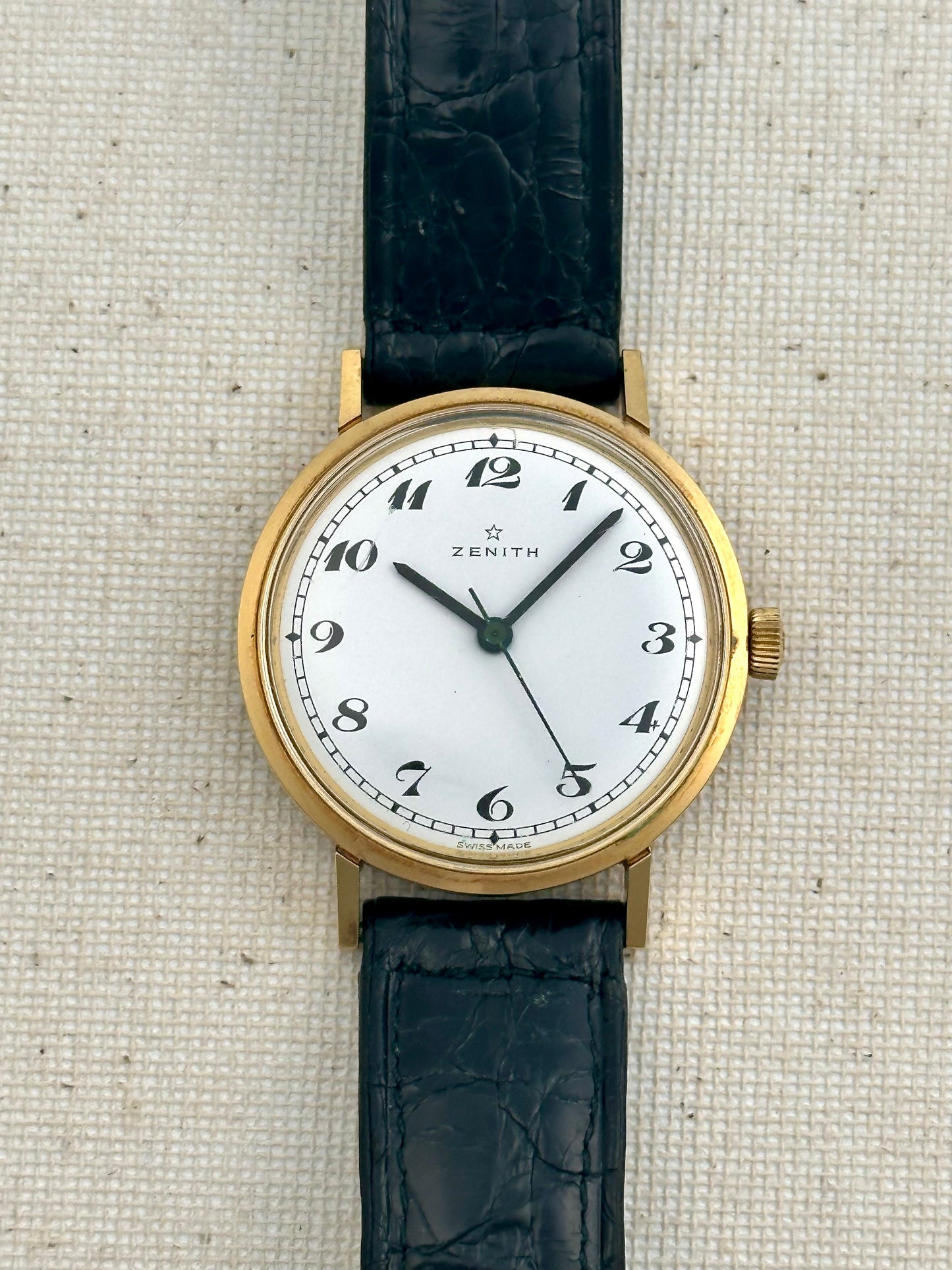 Zenith Dress Vintage White Dial Vintage