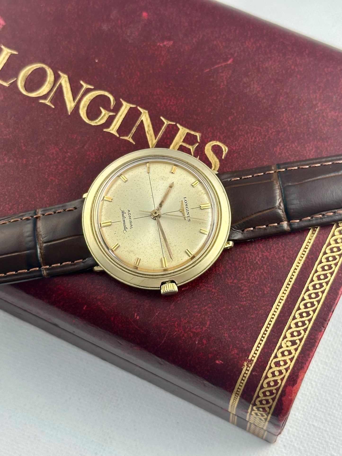 Longines 14k Gold Admiral 1200 Vintage