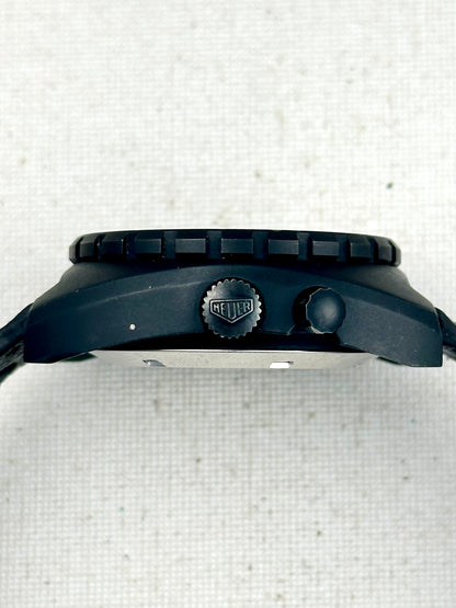 Heuer Regatta Black PVD Vintage