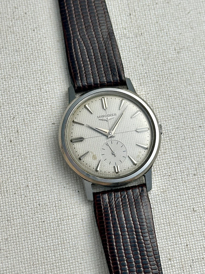 Longines Waffle Dial Small Seconds Vintage