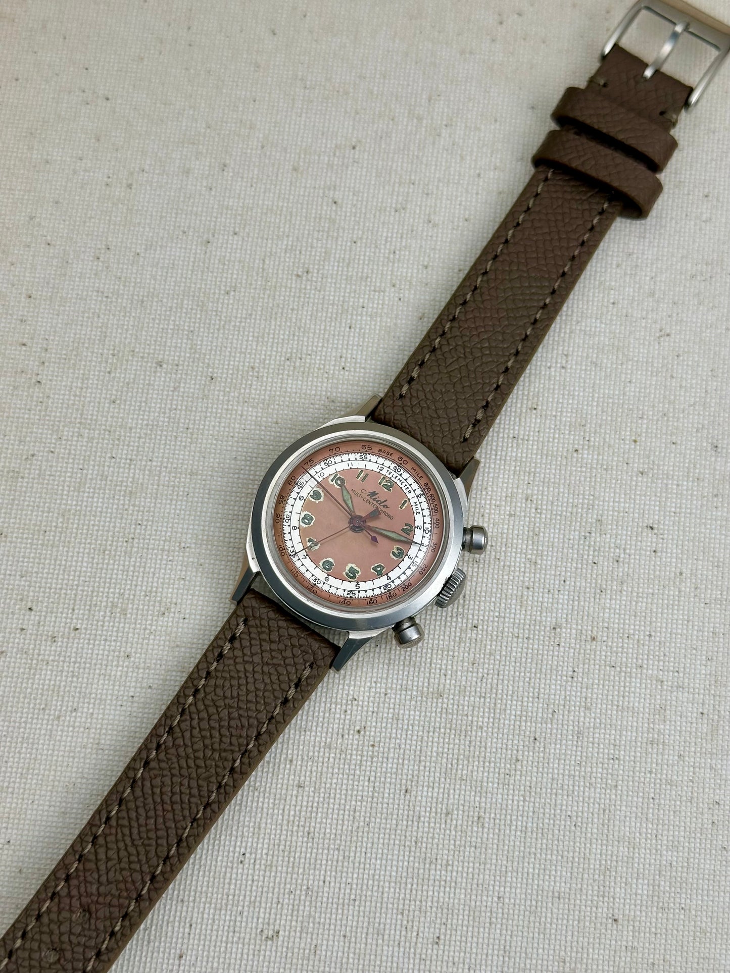 Mido Multicenterchrono Copper Dial Vintage