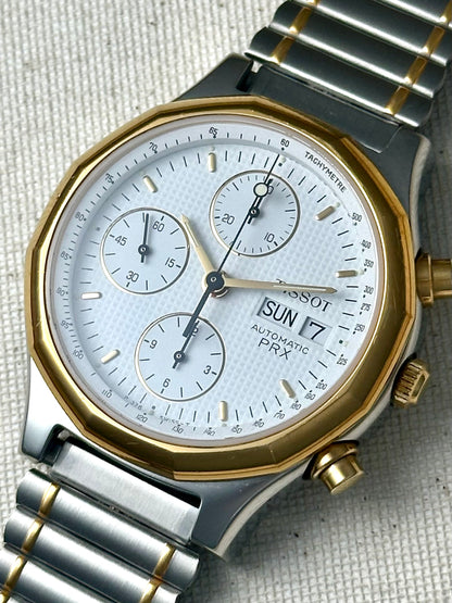Tissot PRX Waffle Dial Neo-Vintage Stunner