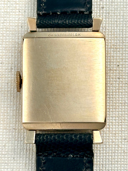 LeCoultre Tank Patina Dial Vintage