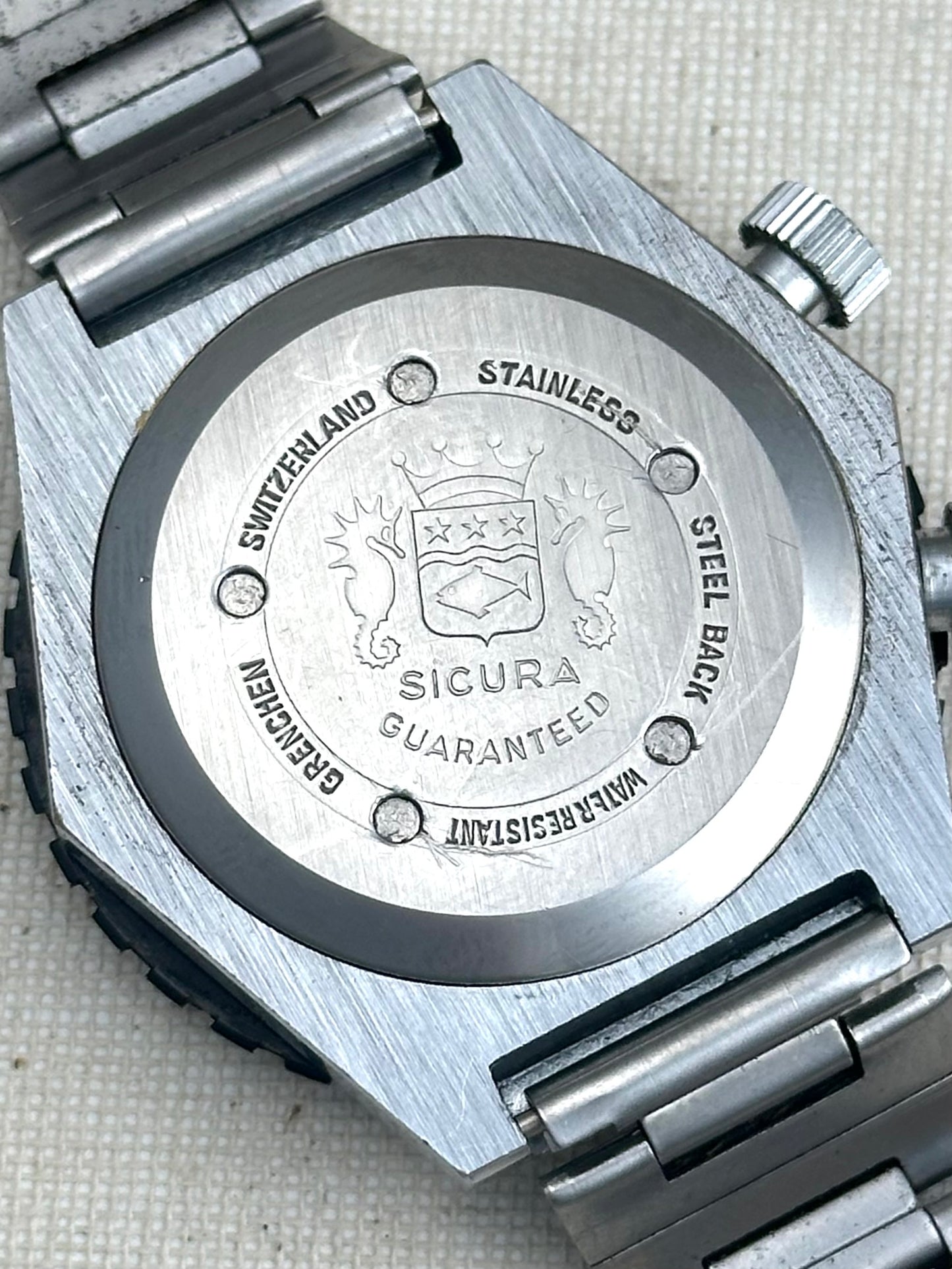 Sicura "Computer" Diver Jumbo Vintage