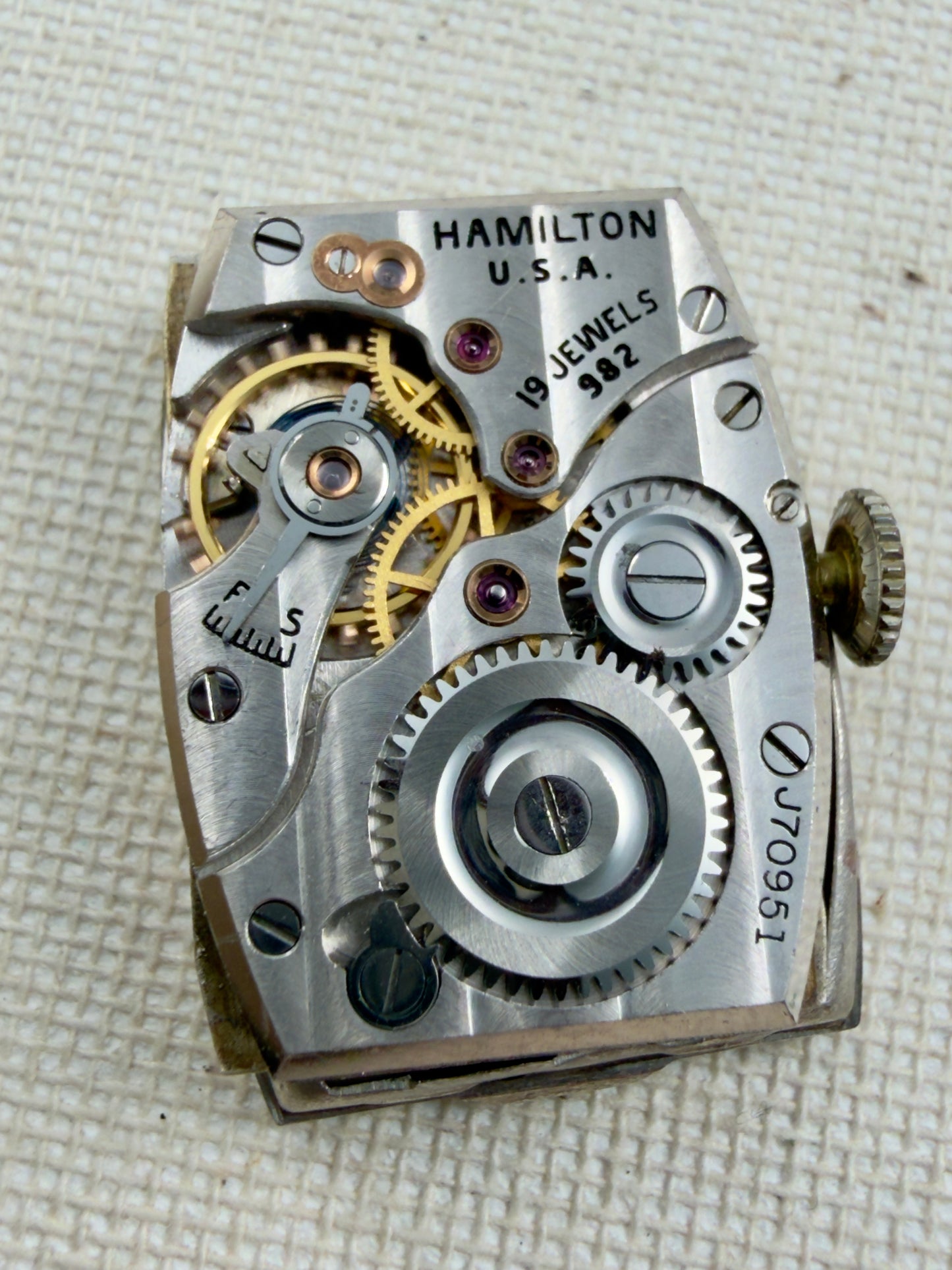 Hamilton Rutledge Platinum Vintage
