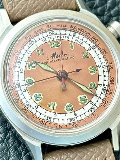 Mido Multicenterchrono Copper Dial Vintage