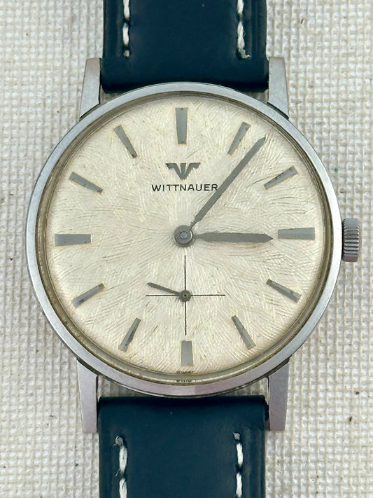 Wittnauer Textured Bamboo Dial Vintage