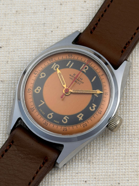 Exim Copper Bullseye Vintage