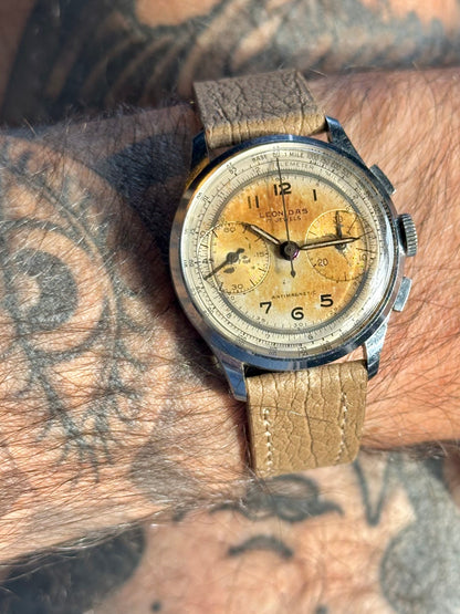 Leonidas "Big Eye" Patina Dial Vintage