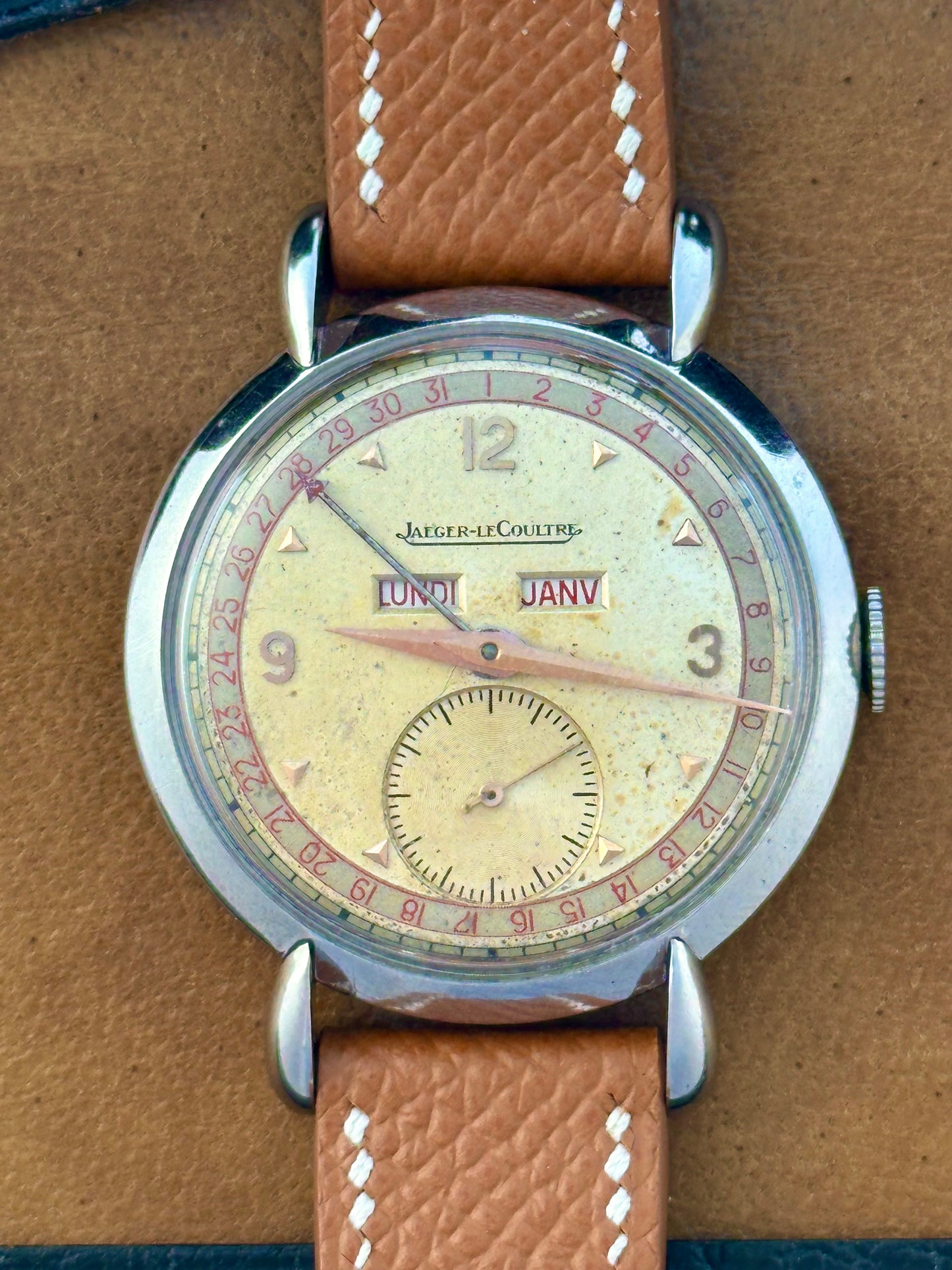 Jaeger LeCoultre Triple Calendar Vintage