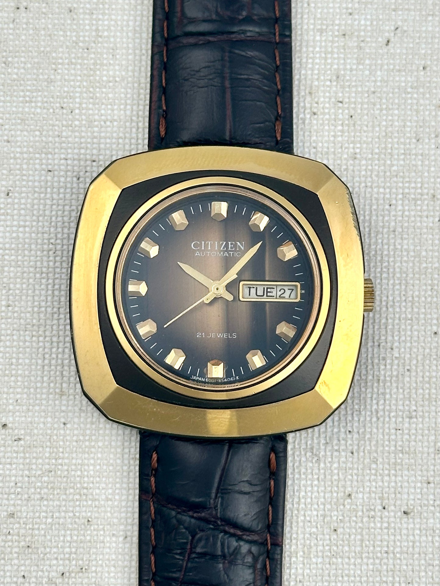 Citizen "tiger eye dial" Vintage
