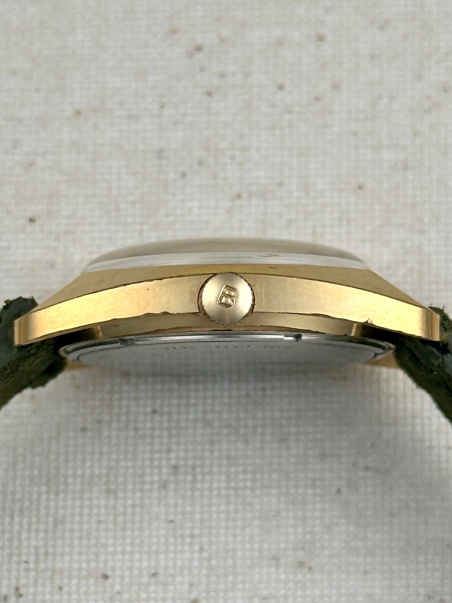 Bulova Golden Green Vintage