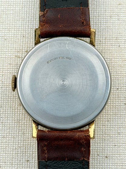 Helbros France Linen Dial Vintage