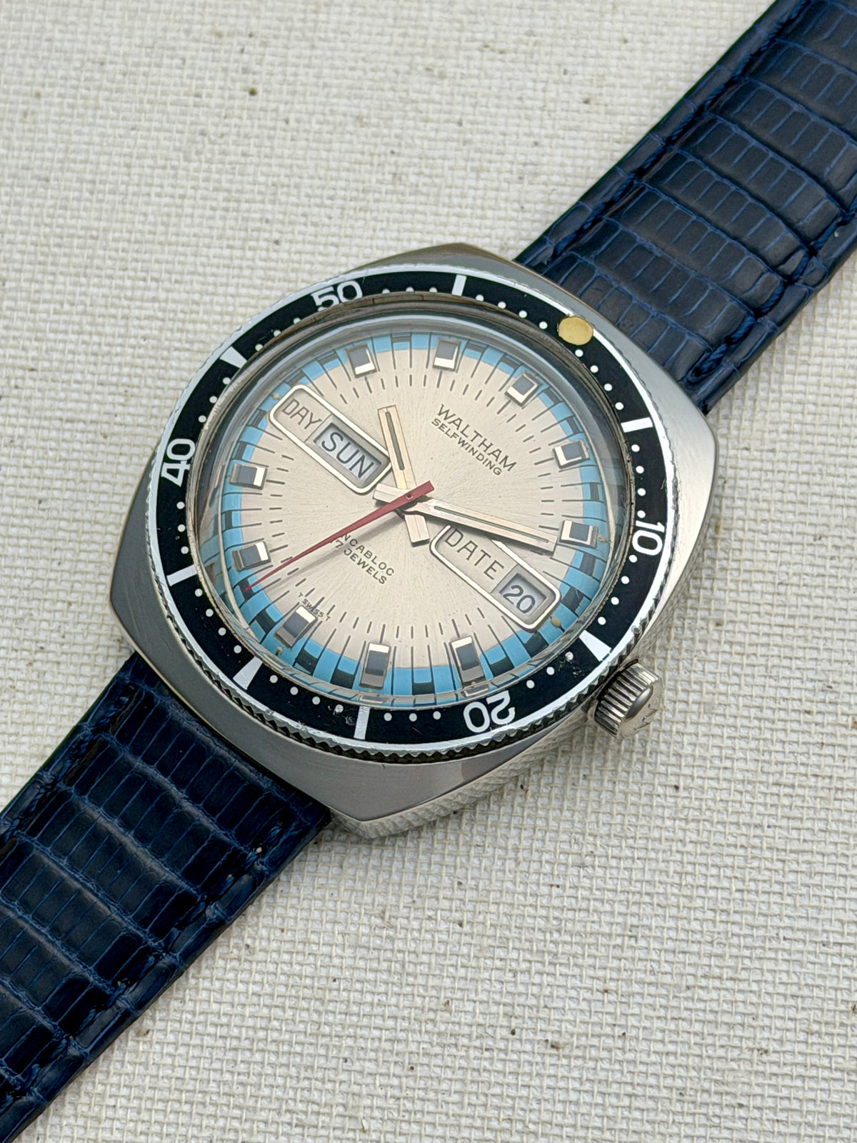 Waltham Day Date Diver Vintage