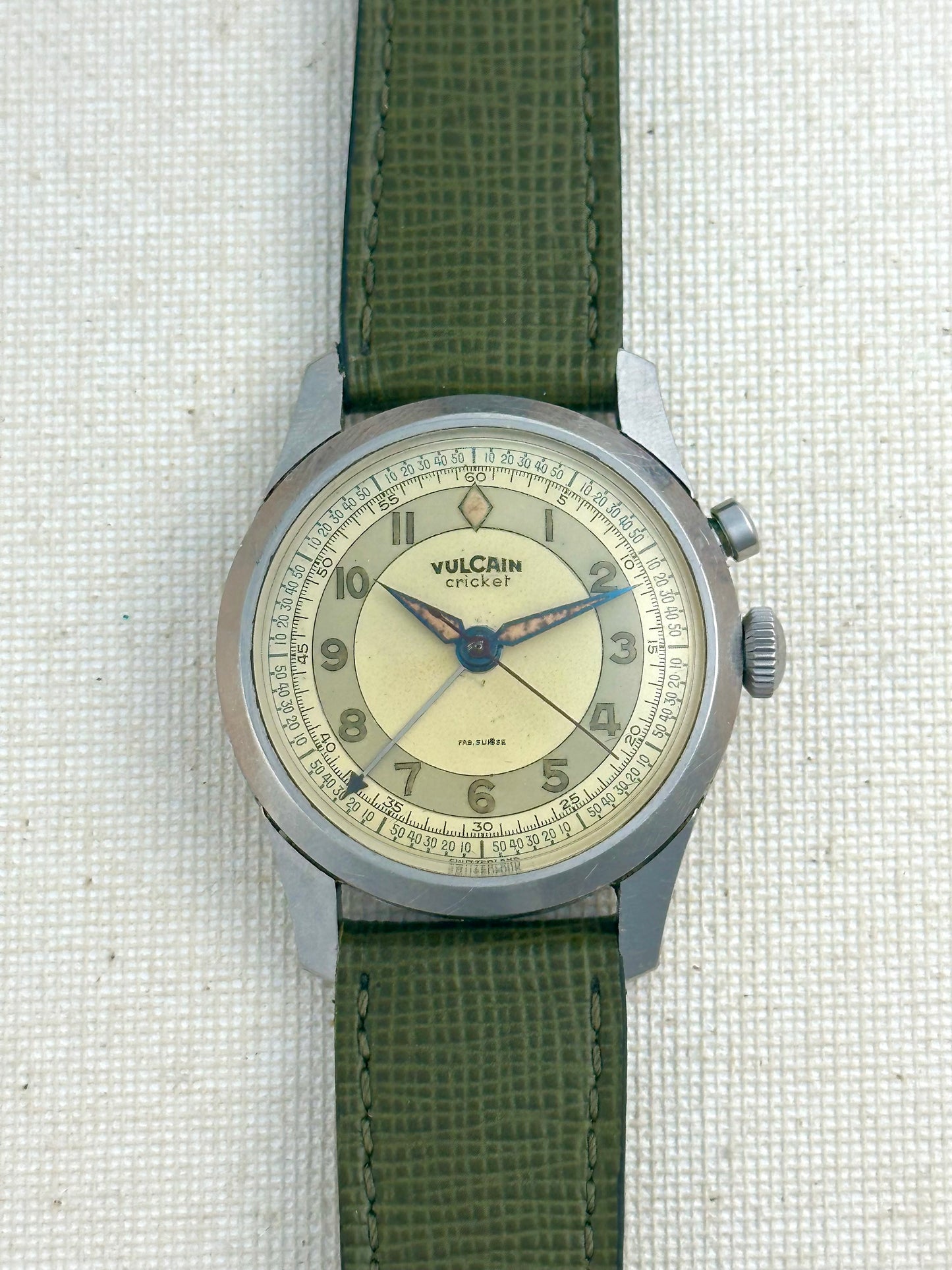 Vulcain Fab Suisse Dial Cricket Vintage