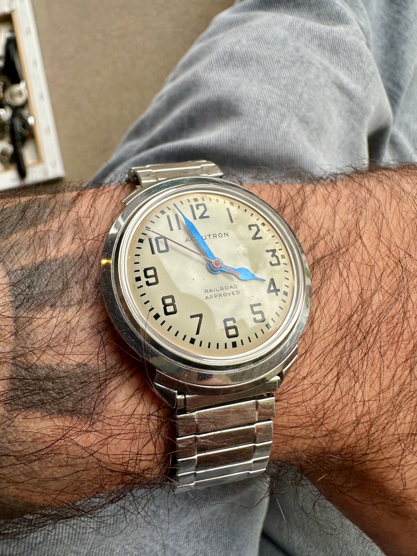 Bulova Accutron Railroad 214 Vintage