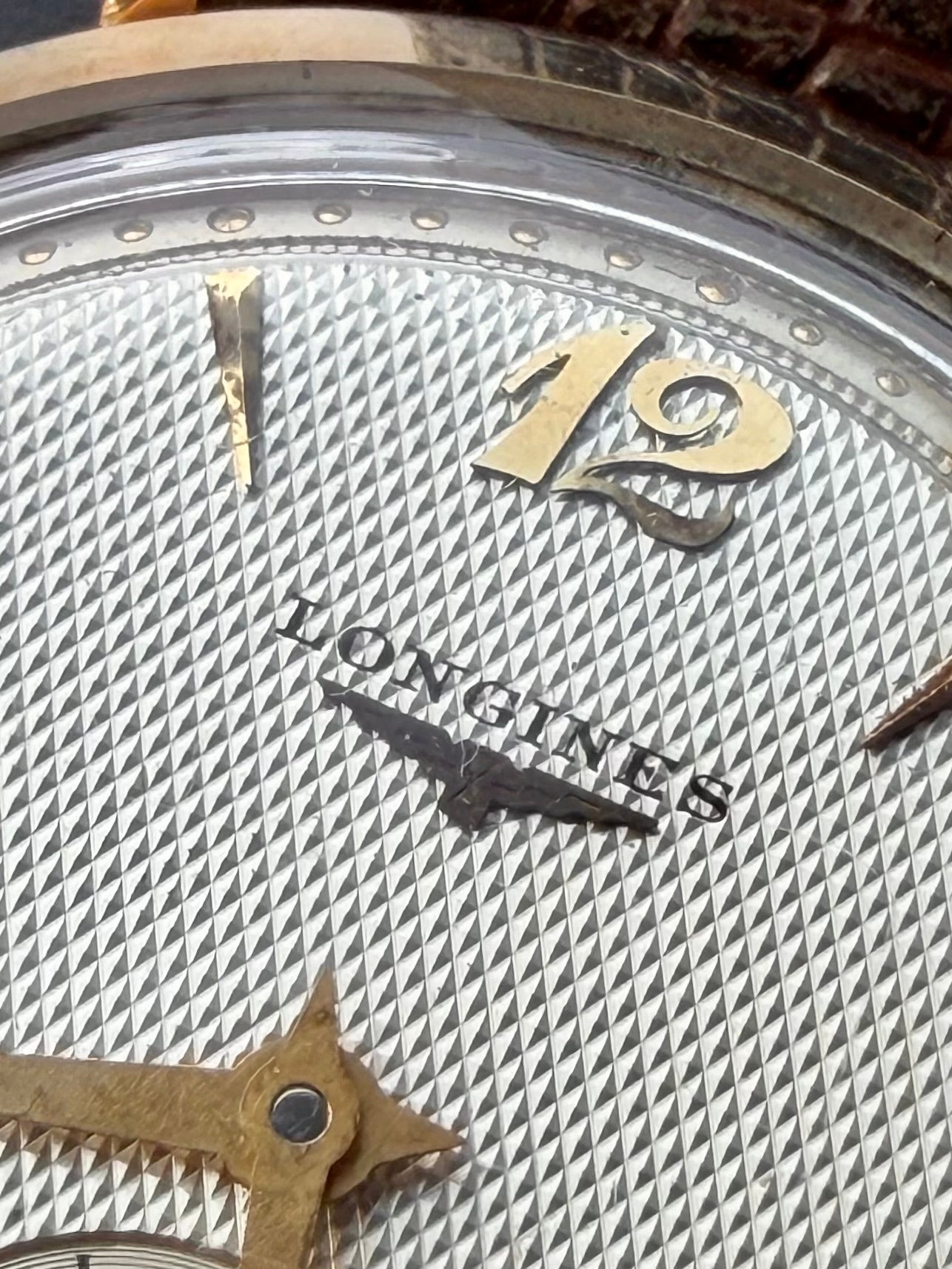Longines 14k Gold Small Seconds Vintage