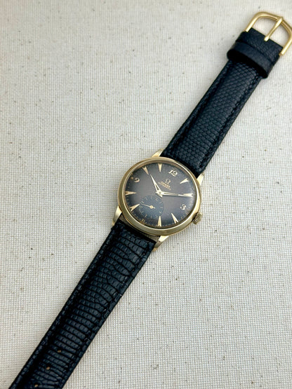 Omega Tropical Dial Bumper Vintage 1950