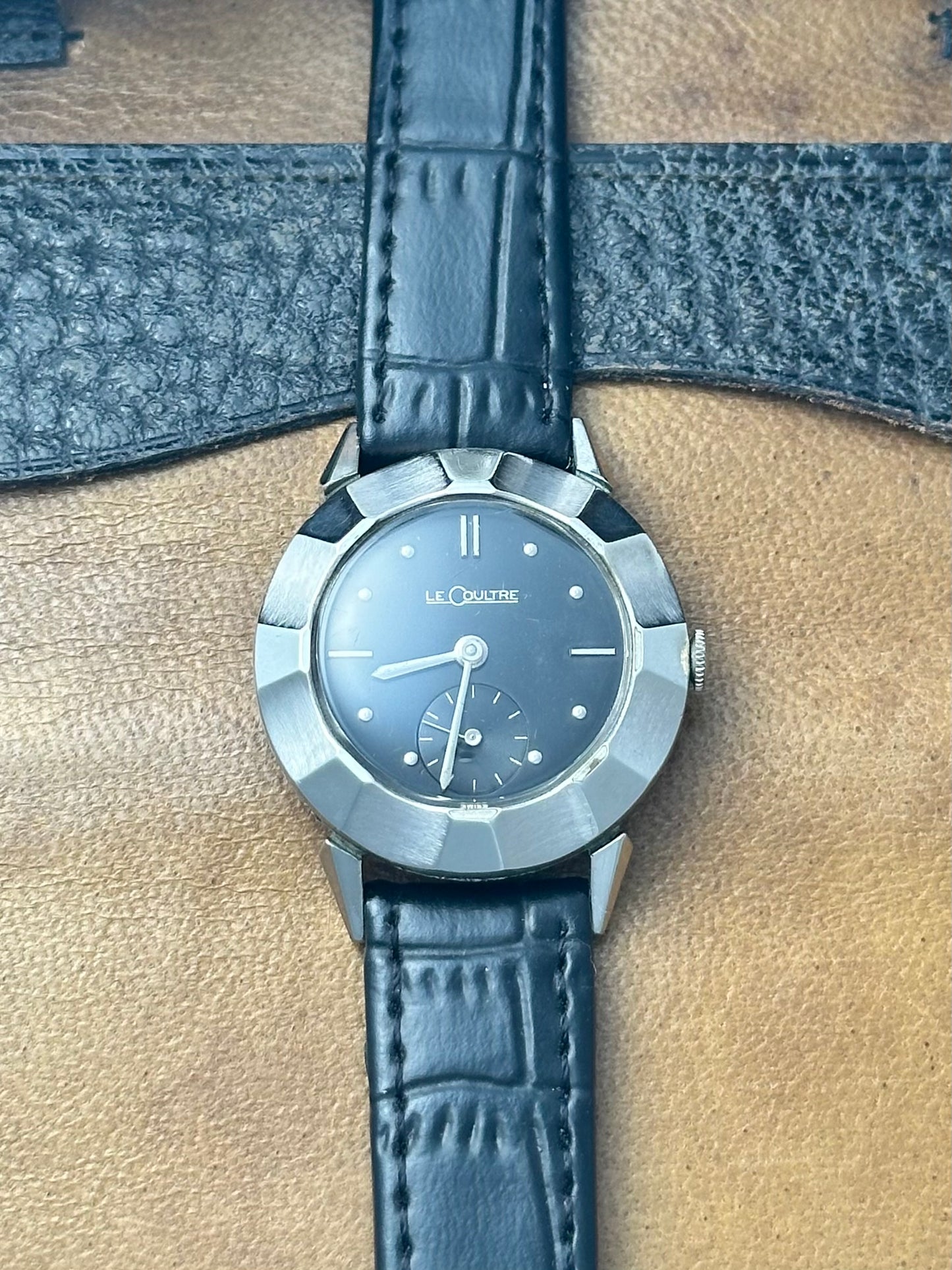 LeCoultre Faceted Bezel Vintage