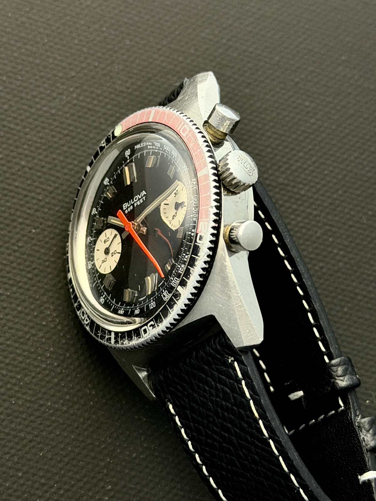 Bulova "B" Deep Sea "666" Chronograph Vintage