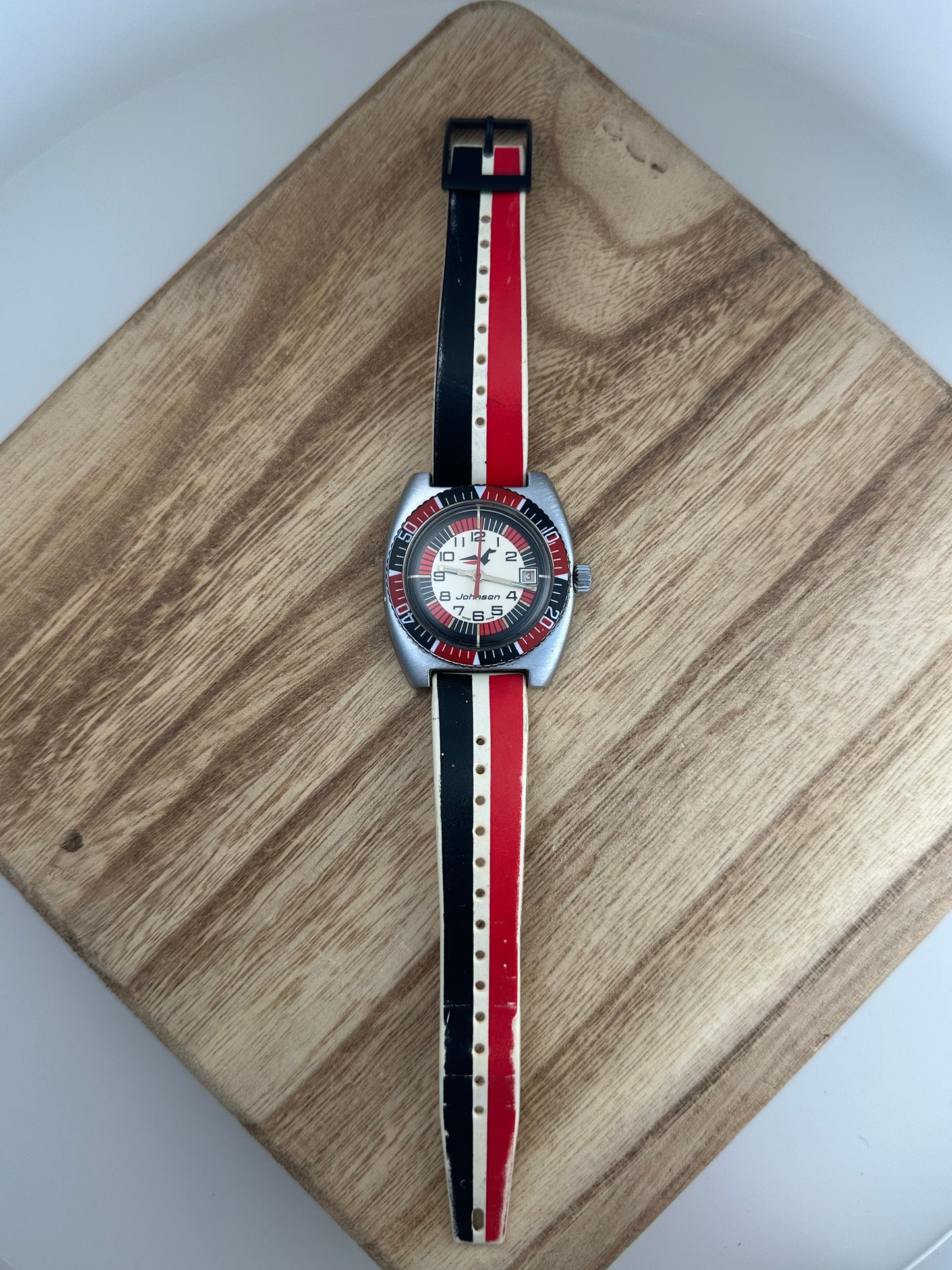 Johnson Outboards Boating Watch Vintage