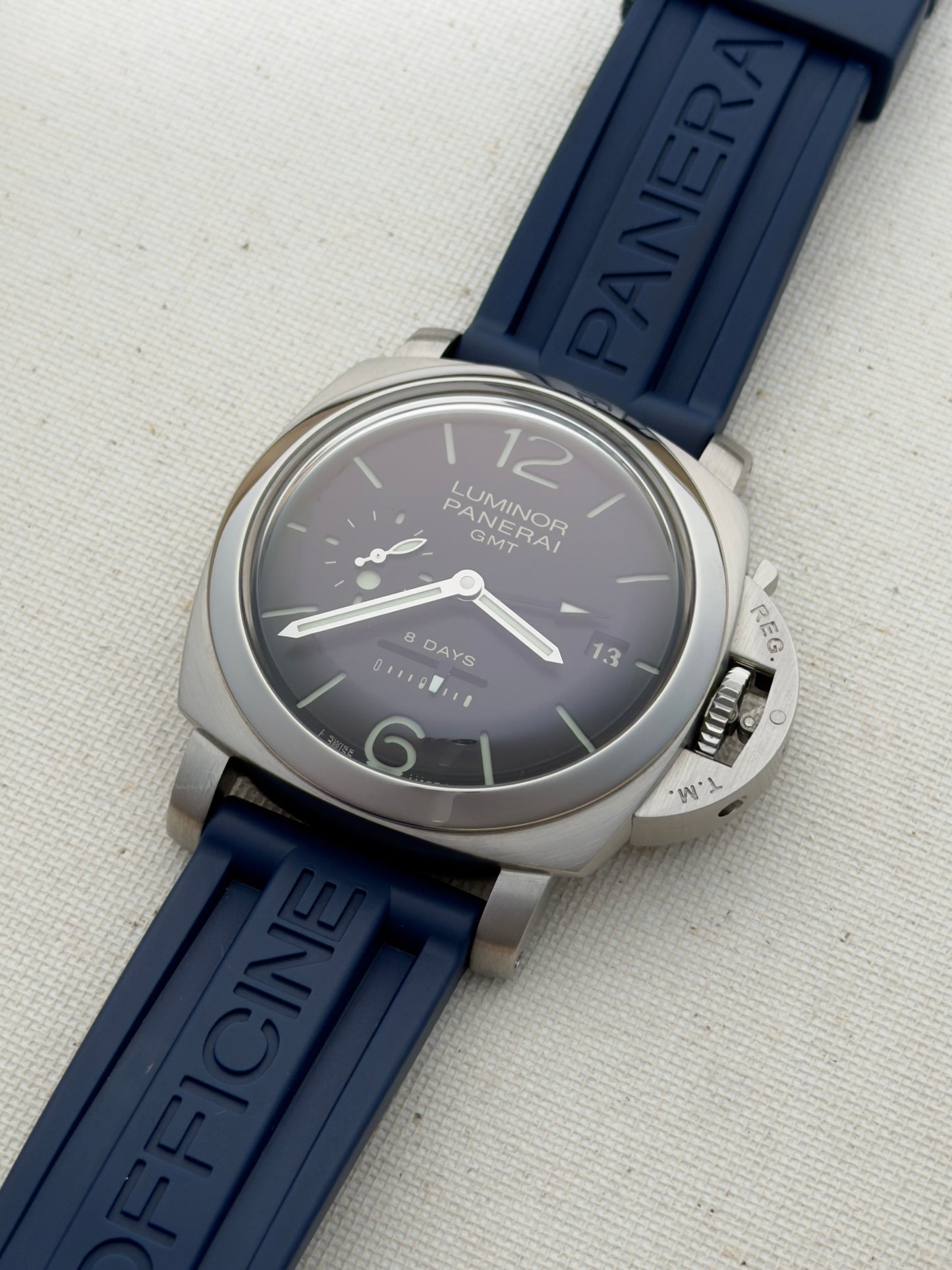 Panerai Luminor 1950 8 Days GMT "Dot Dial" PAM0233