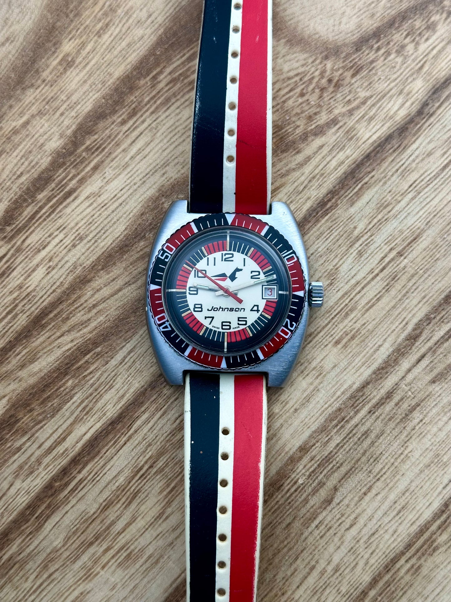 Johnson Outboards Boating Watch Vintage