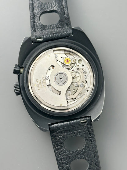 Heuer Regatta Black PVD Vintage
