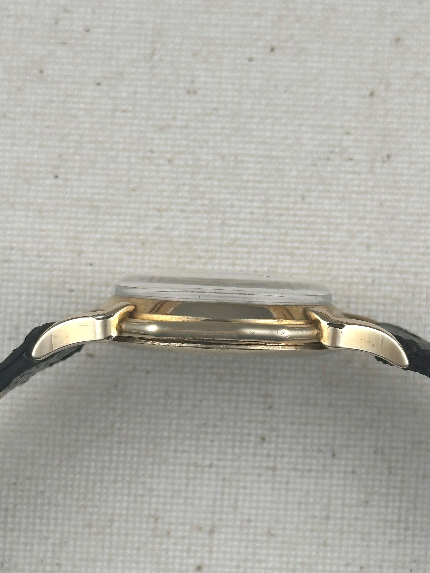 Gruen Precision 21 Spider Black Dial Vintage