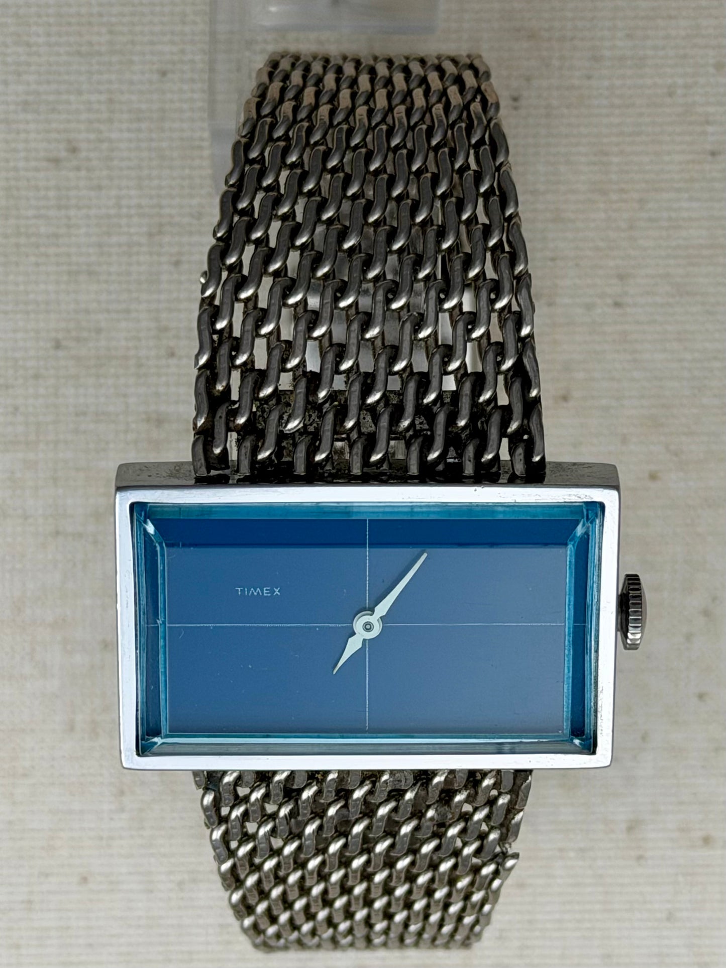 Timex Blue Block Vintage