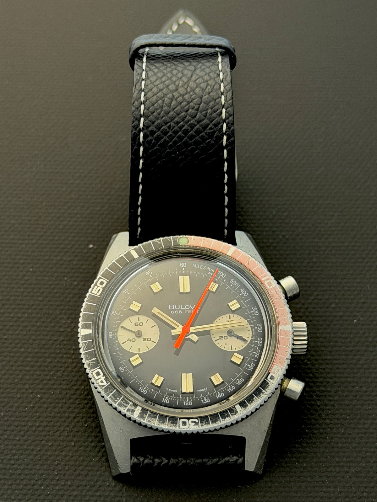 Bulova "B" Deep Sea "666" Chronograph Vintage