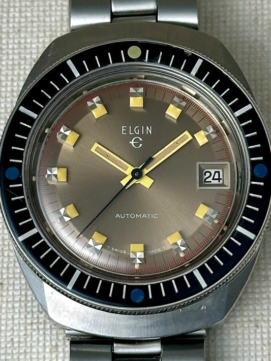 Elgin 1969 Diver Vintage