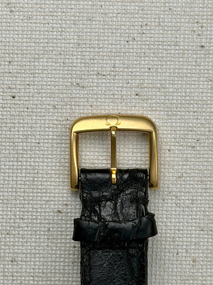 Omega 18k Bezel Quartz Vintage